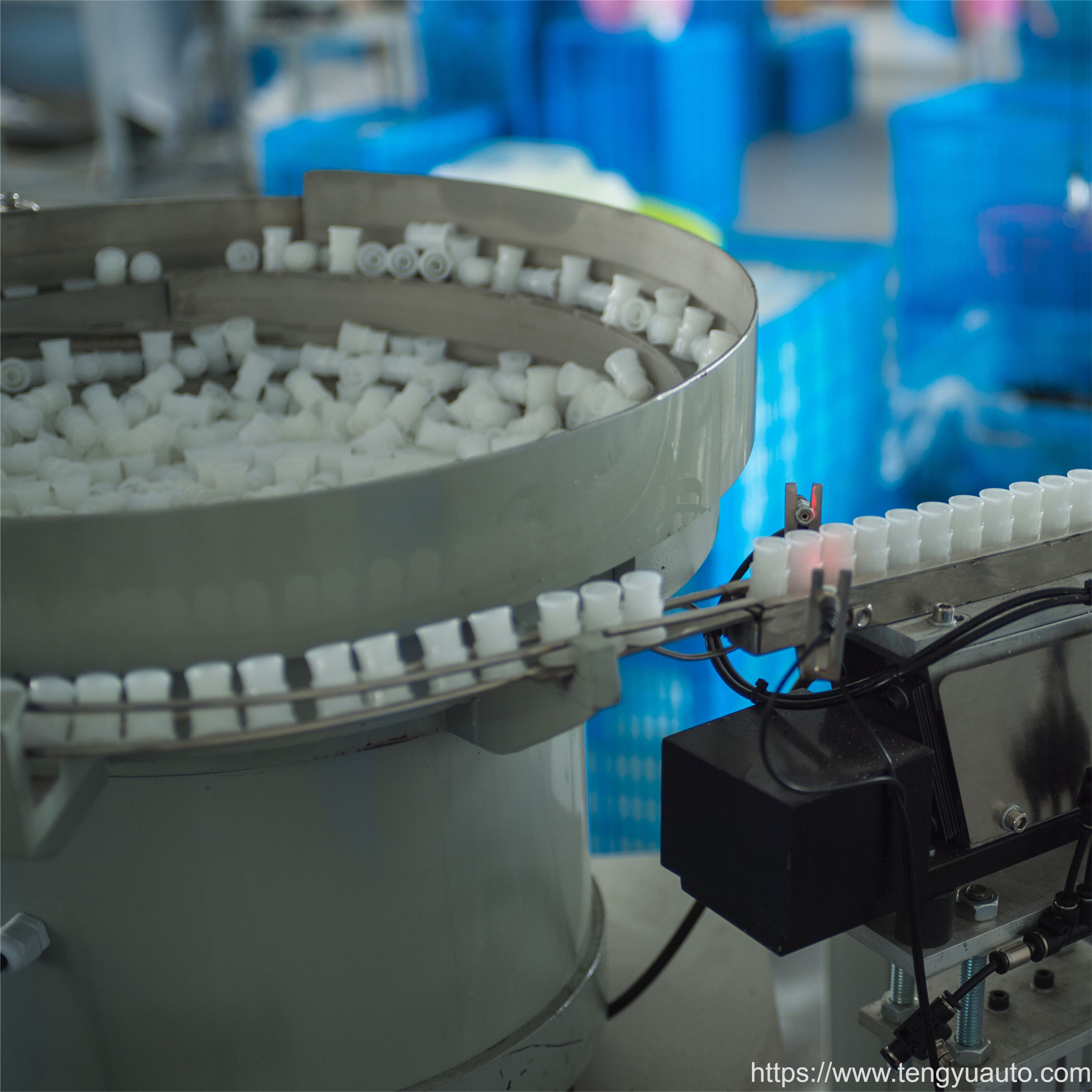 all plastic trigger sprayer assembly machine TY-B3 2pcs piston connection